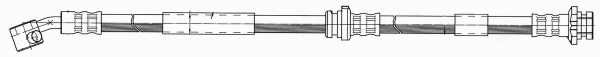 Flexible de frein CEF 512095