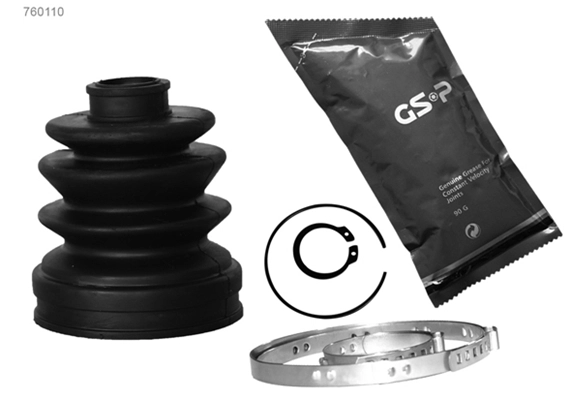 Jeu de joints-soufflets, arbre de commande GSP-BR 760110