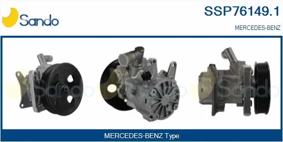 Pompe hydraulique, direction SANDO SSP76149.1