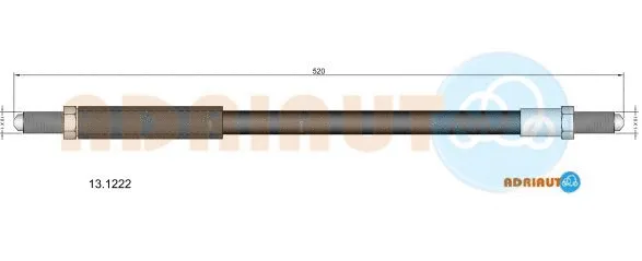 Flexible de frein ADRIAUTO 13.1222