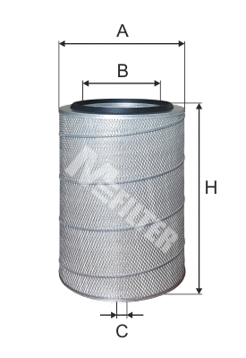 Filtre à air MFILTER A 834