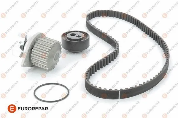 Pompe à eau + kit de courroie crantée EUROREPAR 1611897680