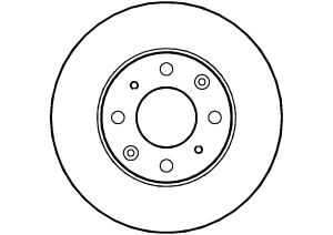Disque de frein ABTEX BD1338V