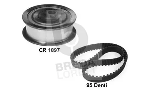 Kit de courroie crantée BREDA LORETT KCD0097