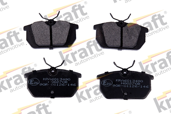 Kit de plaquettes de frein, frein à disque KRAFT AUTOMOTIVE 6013490
