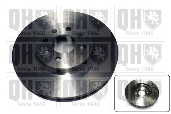 Disque de frein QUINTON HAZELL BDC5455