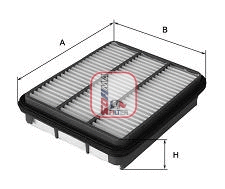 Filtre à air SOFIMA S 3309 A