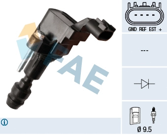Bobine d'allumage FAE 80329