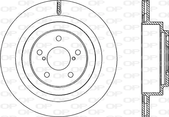 Disque de frein OPEN PARTS BDR2219.20