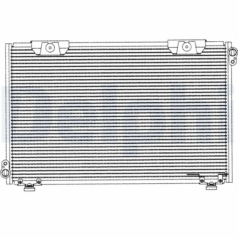 Condenseur, climatisation DELPHI TSP0225202