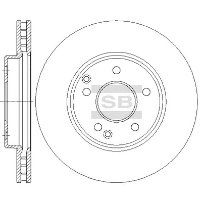 Disque de frein Hi-Q SD5501
