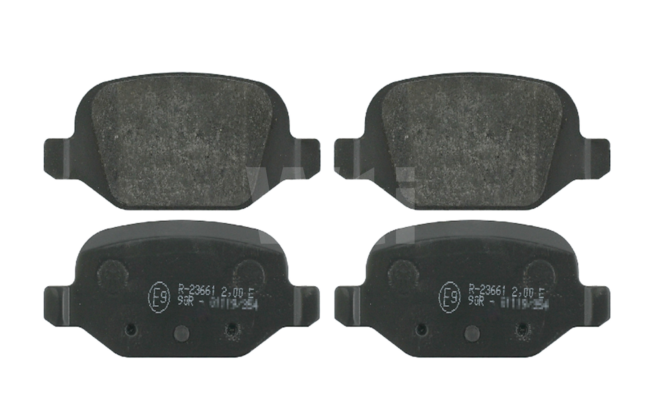 Kit de plaquettes de frein, frein à disque Wti Automotive K851043