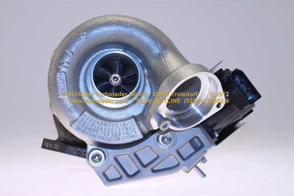 Turbocompresseur, suralimentation SCHLÜTTER TURBOLADER 172-08165