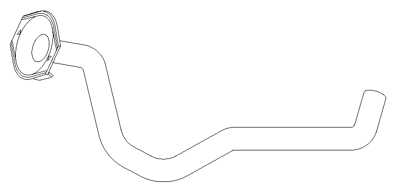 Tuyau d'échappement Vellerand 11010