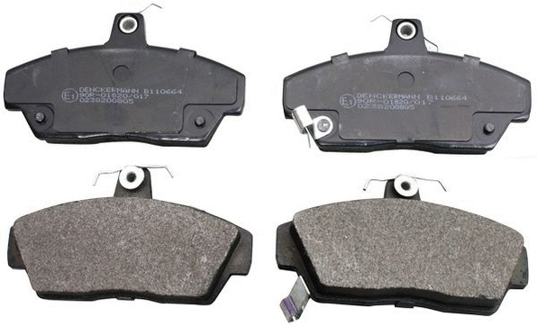 Kit de plaquettes de frein, frein à disque DENCKERMANN B110664