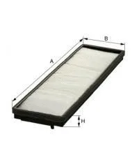 Filtre, air de l'habitacle UNIFLUX FILTERS XC567