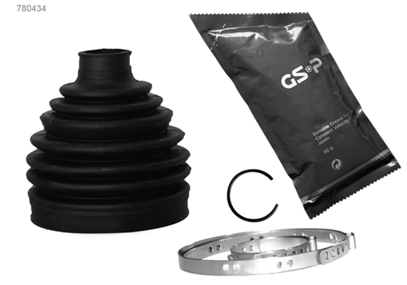Jeu de joints-soufflets, arbre de commande GSP-BR 780434