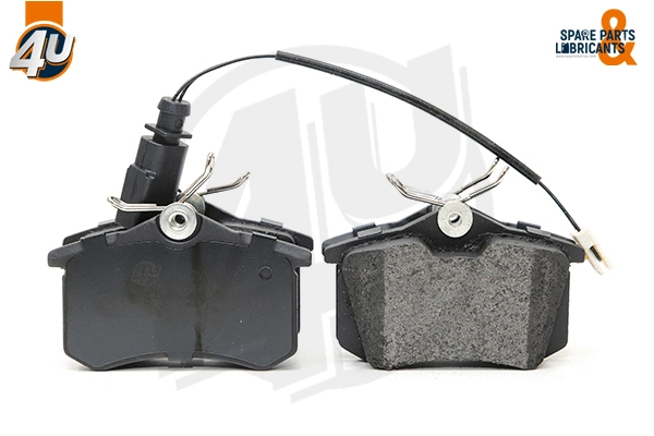 Kit de plaquettes de frein, frein à disque 4U Autoparts 22502VV