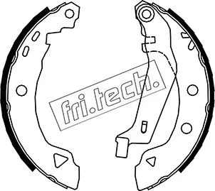 Jeu de mâchoires de frein fri.tech. 1004.008Y