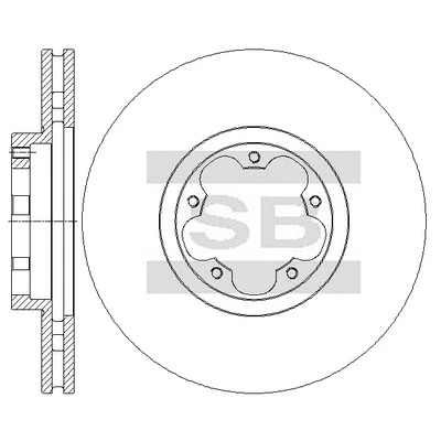 Disque de frein Hi-Q SD5311