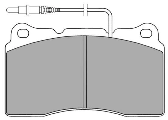 Kit de plaquettes de frein, frein à disque FREMAX FBP-1148