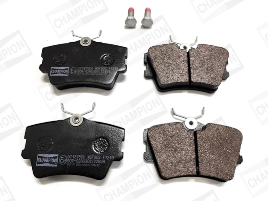 Kit de plaquettes de frein, frein à disque CHAMPION 571875CH