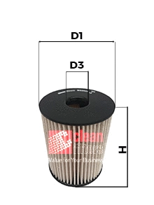 Filtre à carburant CLEAN FILTERS MG3623