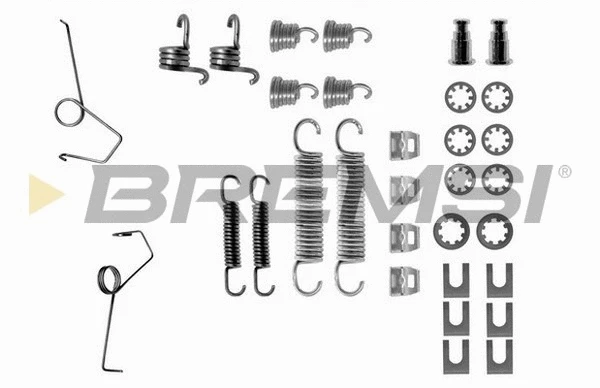 Kit d'accessoires, mâchoire de frein BREMSI SK0686