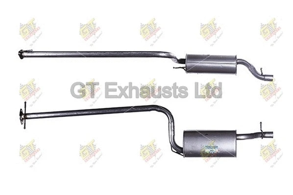 Silencieux central GT Exhausts GFE704