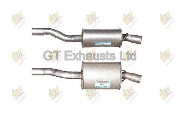 Silencieux arrière GT Exhausts GBM334