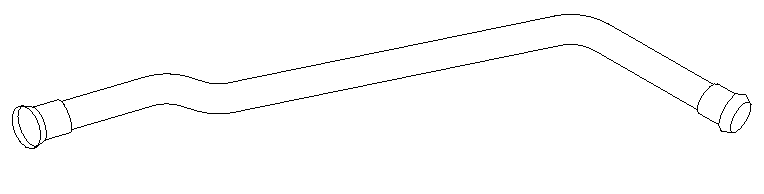 Tuyau d'échappement Vellerand 10784