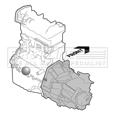 Support moteur FIRST LINE FEM3585