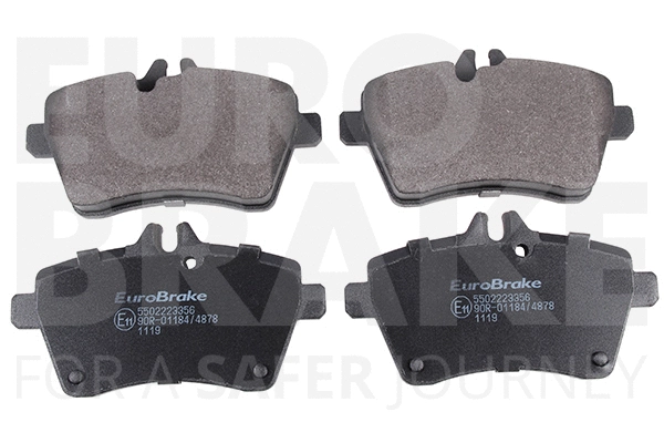 Kit de plaquettes de frein, frein à disque EUROBRAKE 5502223356