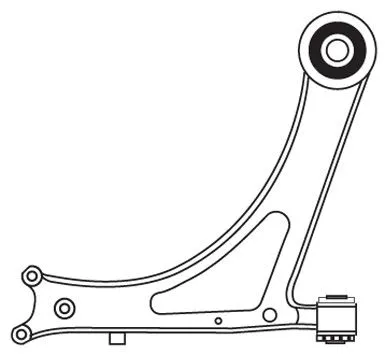 Bras de liaison, suspension de roue FRAP F3337