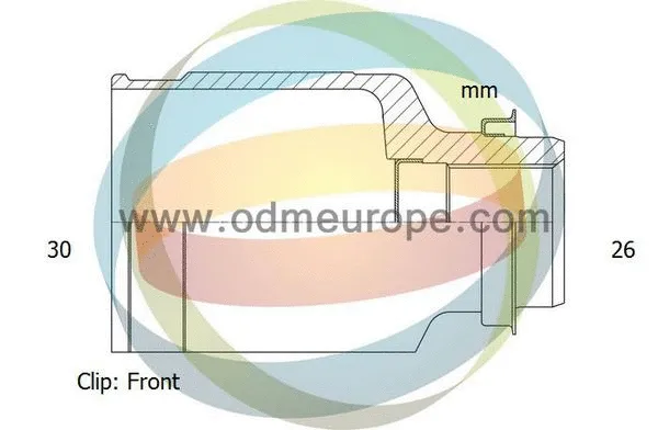 Jeu de joints, arbre de transmission 4X4 ESTANFI EST-14-216098