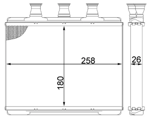 Système de chauffage MAHLE AH 80 000S