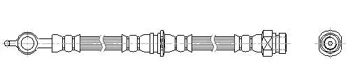 Flexible de frein Technika 49148
