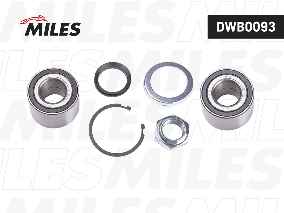 Kit de roulements de roue MILES DWB0093