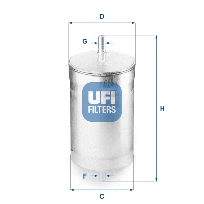 Filtre à carburant UFI 31.994.00