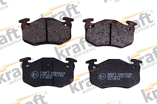 Kit de plaquettes de frein, frein à disque KRAFT AUTOMOTIVE 6005200