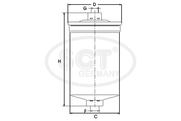 Filtre à carburant SCT - MANNOL ST 746