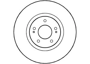 Disque de frein ABTEX BD1233V