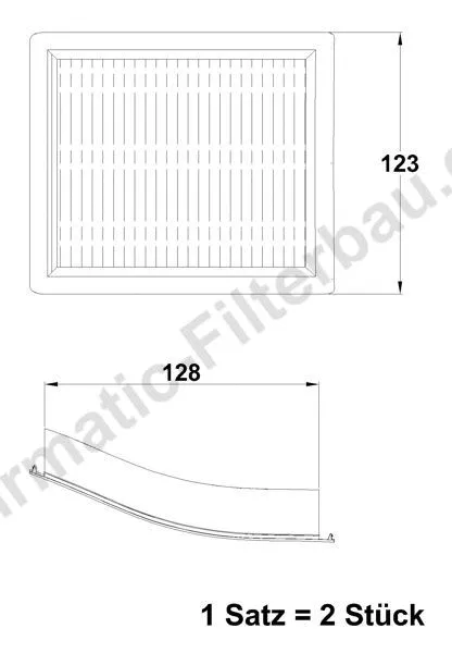 Filtre, air de l'habitacle AIRMATIC Filterbau IF0099S