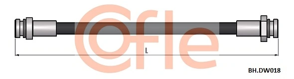 Flexible de frein COFLE 92.BH.DW018