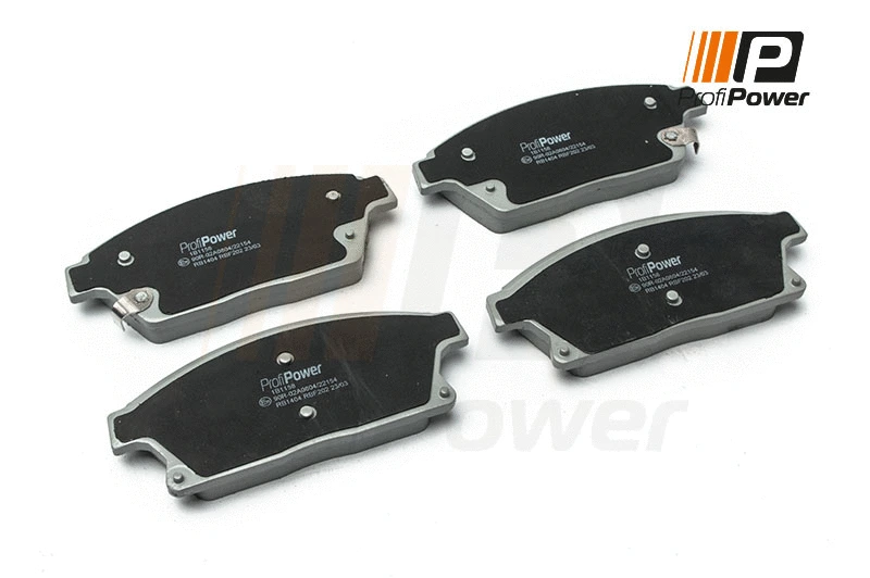 Kit de plaquettes de frein, frein à disque ProfiPower 1B1158