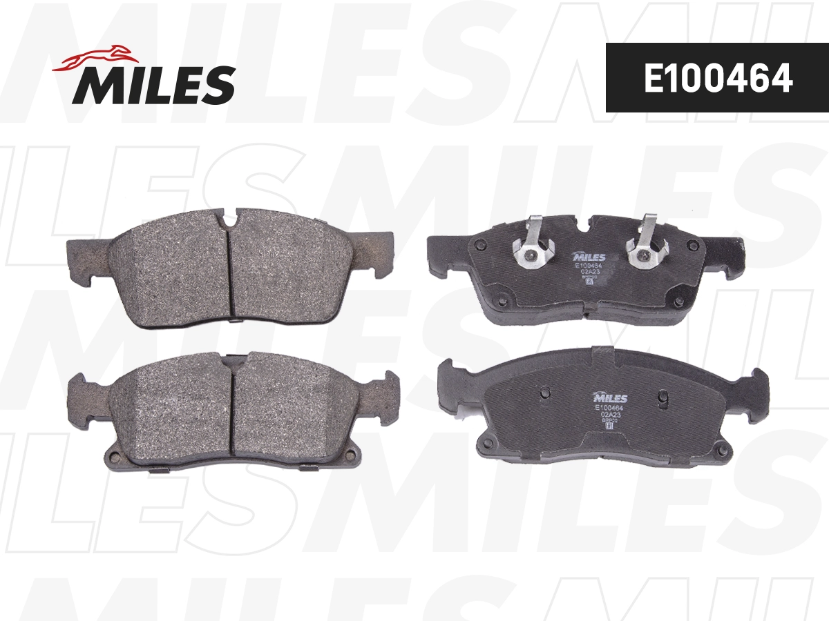 Kit de plaquettes de frein, frein à disque MILES E100464