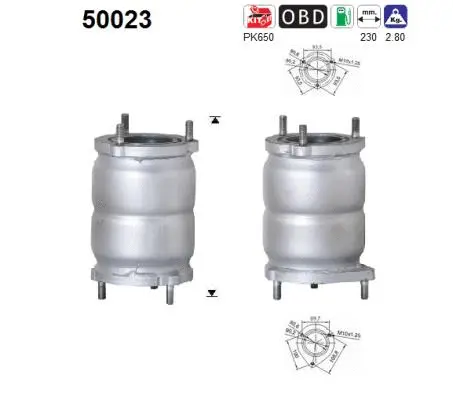 Catalyseur AS 50023