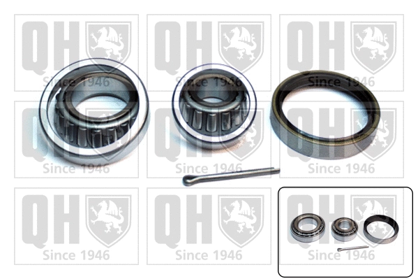 Kit de roulements de roue QUINTON HAZELL QWB579