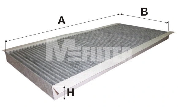 Filtre, air de l'habitacle MFILTER K 9073C