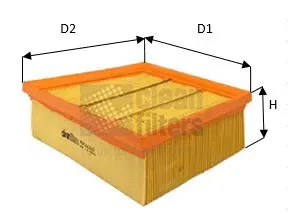 Filtre à air CLEAN FILTERS MA3468